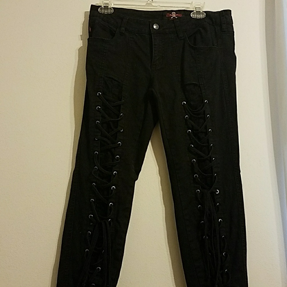 Royal bones corset pants